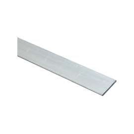Stanley Hardware 4200BC Series 247106 Flat Bar, 48 in L, 1-1/2 in W, Aluminum, Mill