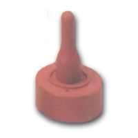 Little Giant 94LN Snap-On Lamb Nipple, Rubber, Red, For 98CB, 9803CB, 9812, 9813, 2 qt, 3 qt Snap-On Nursing Bottles