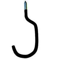 Crawford SH18-25 Bike Hanger, 40 to 75 lb Capacity, 4 in OAL, 4 in OAW, Steel
