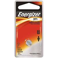 Energizer 371BPZ Coin Cell Battery, 371 Battery, Silver Oxide, 1.5 V Battery