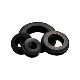 GB GHG-1550 Hole Grommet, Vinyl, Black