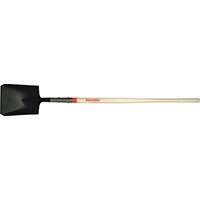 RAZOR-BACK 44101 Square Point Shovel, 12 in L x 9-1/2 in W Blade, Ashwood Handle