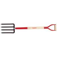 RAZOR-BACK 72103/SALD Spading Fork, 4-Tine, Steel Tine, Hardwood Handle