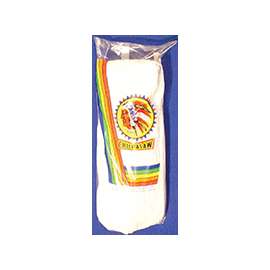 Chickasaw 00456 Cut-End Wet Mop Head, 20 oz Capacity, 1 in Headband, Rayon