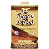 HOWARD RF3016 Wood Restorer, Golden Oak, 16 oz Can