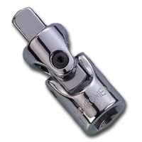 Vulcan Universal Joint, 1/2 In Drive, Chrome Vanadium Steel, Chrome