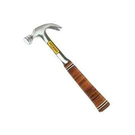 Estwing E16C Curved Claw Hammer, 16 oz Head, Steel Head, 12-1/2 in OAL