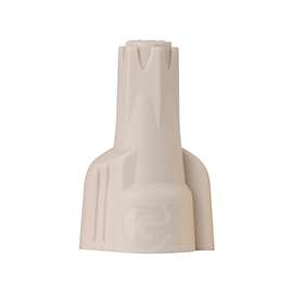 GB Hex-Lok 25-1H1 Wire Connector, 600/1000 V, 22 to 8 AWG, Tan
