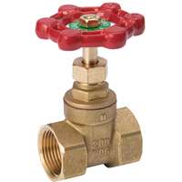 B & K ProLine 100-404NL Gate Valve, 3/4 in FPT, Brass