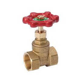 B & K ProLine 100-405NL Gate Valve, 1 in FPT, Brass