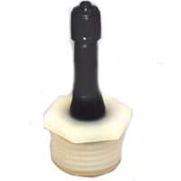 US Hardware RV-200C Blow Out Plug, 50 psi, Plastic