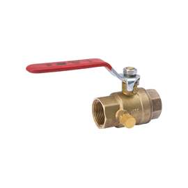 Southland 107-753NL Ball Valve, 1/2 in FPT x FPT, Brass, Chrome