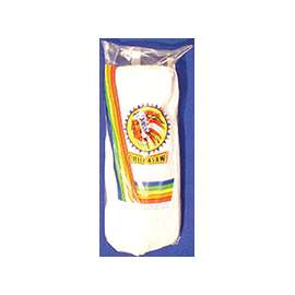Chickasaw 00353 Cut-End Wet Mop Head, 10 oz Capacity, 1 in Headband, Cotton/Synthetic