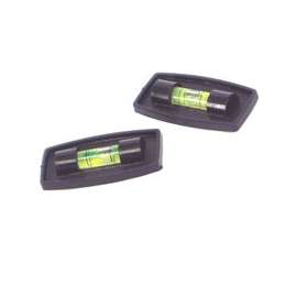 American Hardware RV-669C Stick-On Level, Plastic, Black