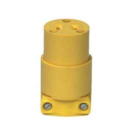 Eaton Wiring Devices 4882-BOX Straight Blade Electrical Connector, 125 V, 15 A, Vinyl