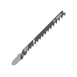Bosch T144D Jig Saw Blade, HCS, Metallic