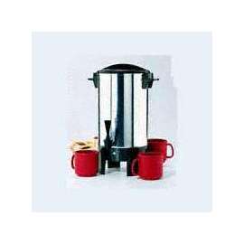 Hamilton Beach 40515 Coffee Urn, 120 V, 1090 W, 30 Cups Capacity, Aluminum