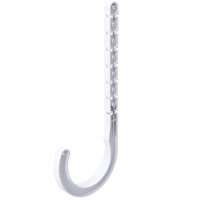 B & K P02-150HC Drain J-Hook, 1-1/2 in Opening, ABS
