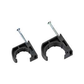 B & K P24-075HC Half Pipe Clamp, Polypropylene