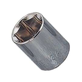 Vulcan Socket, 3/8 In Drive, 11/16 In, 6 Point, Chrome Vanadium Steel, Chrome