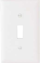 10PK WHT 1G Wall Plate