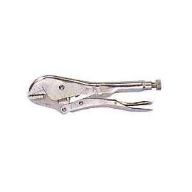IRWIN VISE-GRIP Original 102L3 Locking Plier, 1-3/4 in Jaw Opening, Straight Jaw, Nickel Jaw, Plain-Grip Handle