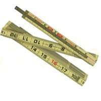 Cresent Lufkin Red End TX46N Wood Rule, SAE, Wood, 6 ft L, Natural