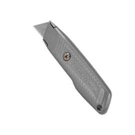 STANLEY 10-299 Utility Knife, 2-7/16 in L x 3 in W Blade, Contour-Grip Gray Handle