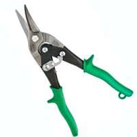 Crescent Wiss M2R Aviation Snip, Molybdenum Steel Blade, Green Handle, 9-3/4 in OAL