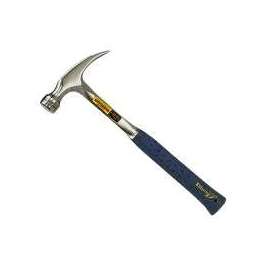 Estwing E3-16S Rip Claw Nail Hammer, 16 oz Head, Steel Head, 13 in OAL, Blue Handle