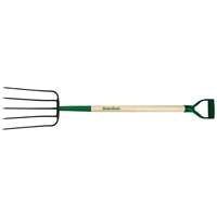 RAZOR-BACK 2827200 Compost Fork, 5-Tine, Steel Tine, Hardwood Handle