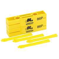 Marshalltown 86P Line Block and Twig, Plastic, Bright Yellow