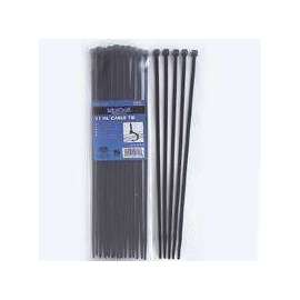 ProSource Cable Tie, Nylon, Black, 11 In L