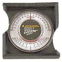 Johnson 750 Pitch and Slope Locator, 0 - 90 deg, ABS Plastic, Clear