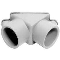Carlon E990DR-CAR Access Pull Elbow, Gray