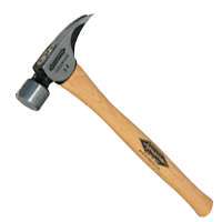Stiletto TiBone TI14MS Straight Claw Framing Hammer, 14 oz Head, Titanium Head, Brown/Tan Handle