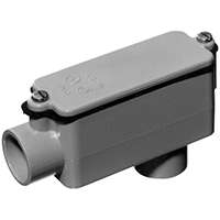 Carlon E986HR Conduit Body, Gray