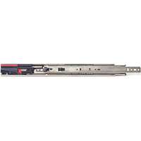 Knape & Vogt 8450FMP 18 Drawer Slide, 100 lb Weight Capacity, Anochrome