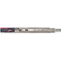 Knape & Vogt 8450FMP 20 Drawer Slide, 100 lb Weight Capacity, Anochrome