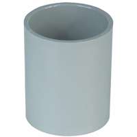 Carlon E940E-CTN Conduit Coupling, 3/4 in, Socket, 0.84 in ID x 1.31 in OD Dia, Gray