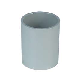 Carlon E940GR-CTN Conduit Coupling, 1-1/4 in, Socket, 1.535 in ID x 1.98 in OD Dia, Gray