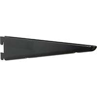Knape & Vogt 182 Series 182 BLK 7 Shelf Bracket, Steel