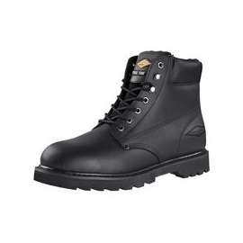 Diamondback Work Boot, 10 In, Unisex, Black, Action Leather