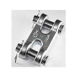 BARON 82480/196 Clevis Link, 7/16 x 1/2 in, 11300 lb Weight Capacity, Steel, Zinc