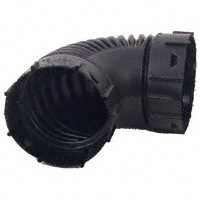 Hancor 0490AA Drain Elbow, 4 in Snap-Lock, 4 in Snap-Lock, 90 deg, Black