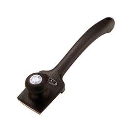 HYDE 10540 Lifetime Pull Scraper, 2-1/2 in W Blade, HCS Blade, Black Handle