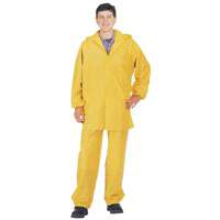 Diamondback 2-Piece Rainsuits, Large, Pvc, Yellow