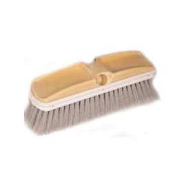 DQB 11713 Washing Brush, 9 in OAL, 2-1/2 in L Trim, Flow-Thru Handle