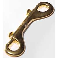 BARON 163B Chain Snap, 80 lb Weight Capacity, Bronze, Polished