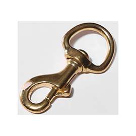 BARON 225BT-3/4 Bolt Snap, 96 lb Weight Capacity, Bronze, Polished